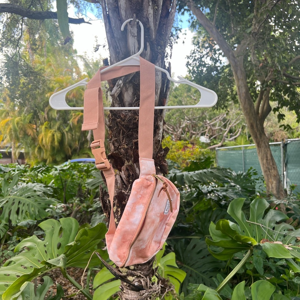 Tie-Dye Pink Belt Bag / Fanny Pack